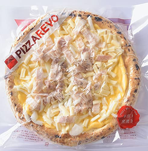 【5枚セット】PIZZAREVO人気PIZZA冷凍ピザ(21cm)同種類5枚セット (3.カルボナーラ)手作り・窯焼き