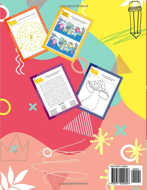 Fun Activity Book for Kids: Ages 5+ 2 51+HlCha9IL