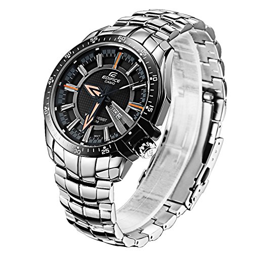 Image of Casio Edifice Analog Black Dial Men's Watch - EF-130D-1A5VDF(ED419)