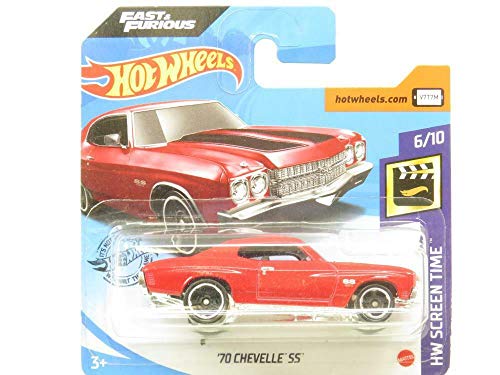 Hot Wheels '70 Chevelle SS HW Screen Time 6/10 (236/250) 2020 Short Card