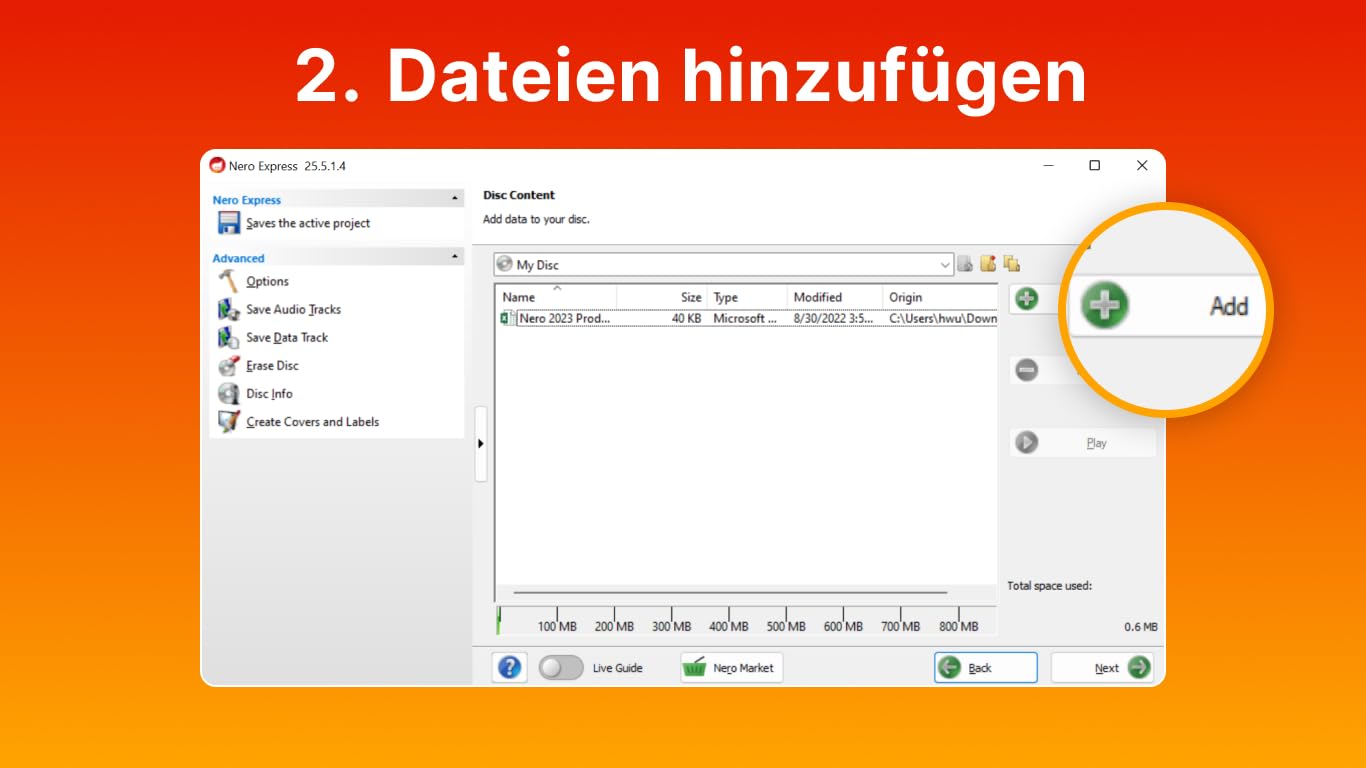 Nero Burning ROM 2026 | Das Original | Brennprogramm | CD DVD Bluray Brennen | Rippen | Kopieren | 1 PC | Windows 11 / 10 / 8 / 7