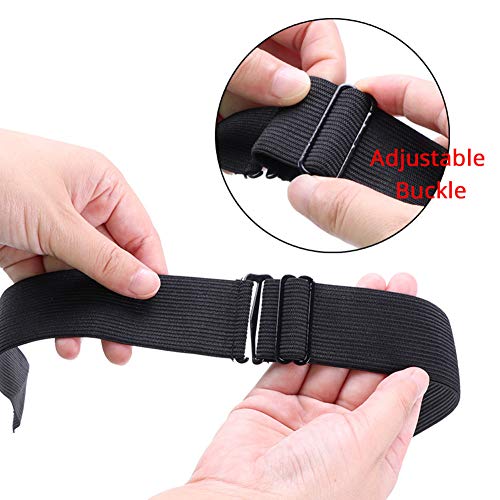 Yami 6 Pcs Elastic Bands For Wig, Wig Bands For Keeping Wigs In Place, Adjustable Elastic Wig Band For Sewing, Adjustable Wig Straps（6 Pcs #TOP3