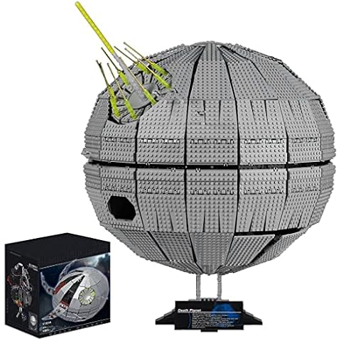 Myste Technic Star Death Star Building Set ,7008 Pcs Super Imperial UCS Destroyer Death Star Exclusive Collectible Model Compatible with Lego Star Wars, 50 x 58 x 61.5cm (57S406EW10S) Cover