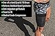 Orthosleeve® QS4 Schenkel-Kompressionsbandage | Schwarz Größe XL | Exklusive Kompressionstechnologie® mit 4 Zonen | Eingebautes ITBS-Band | Therapie & Entlastung bei Oberschenkelzerrung, müden Schenkeln und Beinen | Leichter Gurt | Durchblutungsfördernd