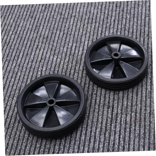 Ruedas de Entrenamiento Porosas para Bicicleta, Accesorios de Equilibrio Auxiliar de Acero Negro, para Principiantes miniatura 4