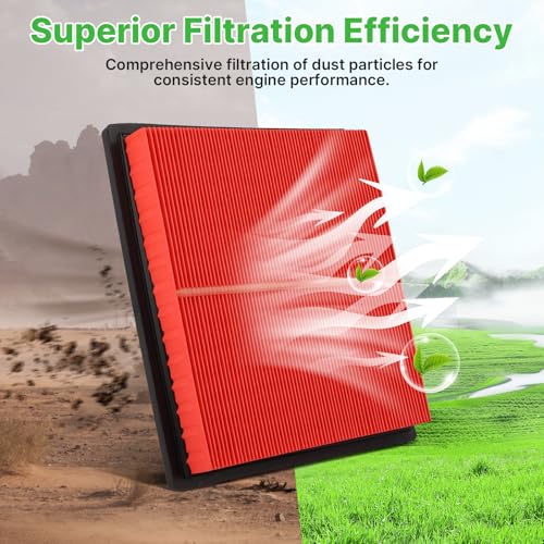 Image of 2PCS Engine Air Filter Fit for Subaru Ascent 19-26, Forester 19-24