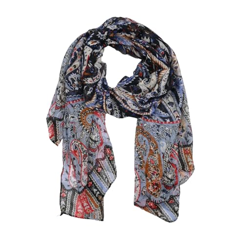 ✔️ DIMENSIONI VERSATILI: Le dimensioni di 180 x 90 cm la rendono versatile e comoda da indossare, ideale per essere portata come sciarpa, foulard, copricapo, hijab o scialle elegante.