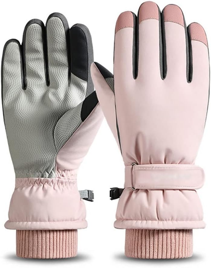 Men's and Women's Ski Gloves Outdoor Anti-Skid Warm Sports Riding Waterproof Touch Screen Equipment