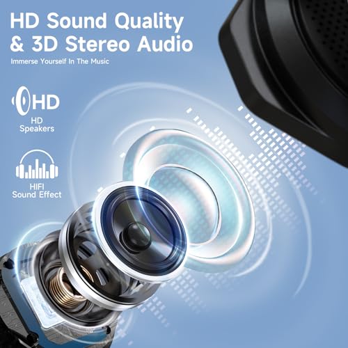 Moman Ski Helmet Speakers, Ha1 Ture Wireless 5.3 Motorcycle Helmet Headset With Remote Control Voice Assistant Charging Case thumb #4