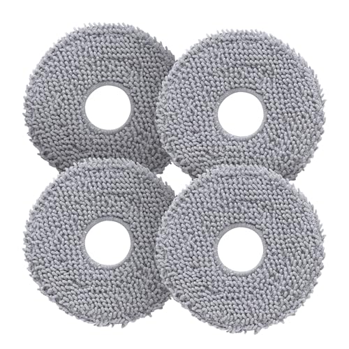 Roborock 4-Pack Microfiber Mop Pads Qrevo QV35 Series