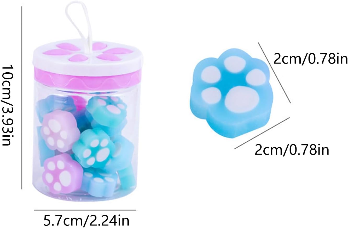 of Creative Shaped Erasers Adorable Design for Pencil Marks Classroom Prizes and Educational Study Tools Small Shaped