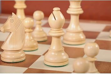 The Queen's Gambit Inspired Chess Set, Box, Board Combination
