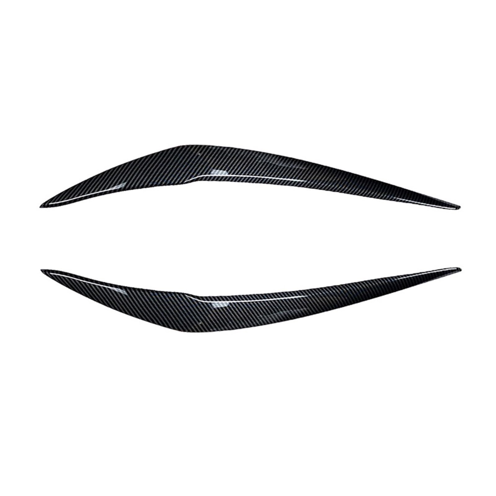 Car Headlight Eyebrows Eyelid Sticker for 1er F20 F21 Facelift 116i 118i 120i 125i M135i M140i 2015 2016-2019(Carbon Look)