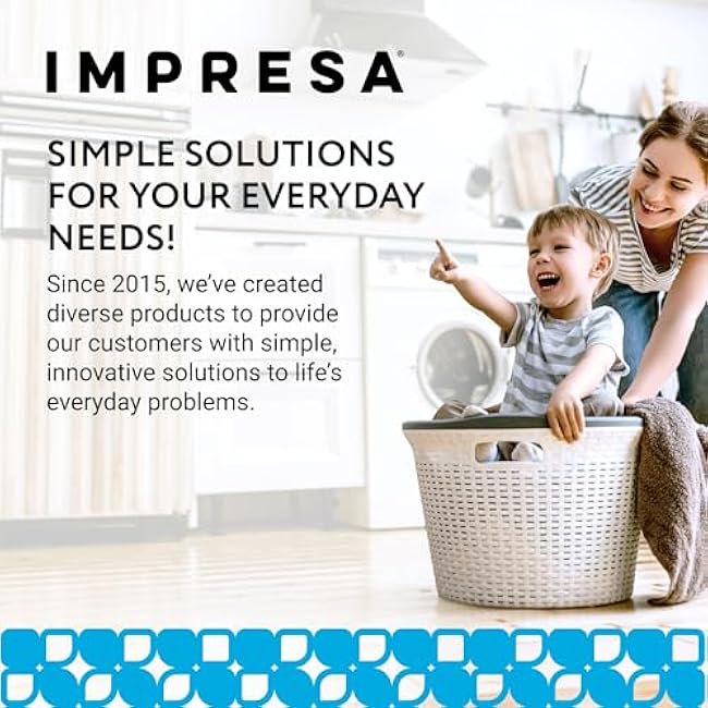 IMPRESA Flavor Pod Holder Compatible with Ninja Thirsti Drink Flavor Pods - Holds 12, Black, 5.5 x 11.5 in - 360 Degree Rotating Base & Rubber Grip for Countertop Storage