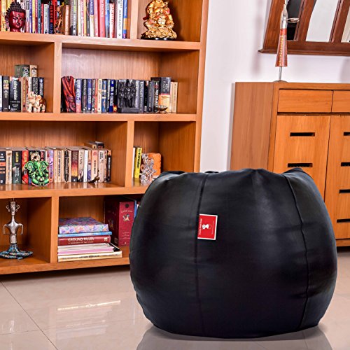Image of Comfy Bean Bag - Size XL - Filled with Bean Filler (Black)