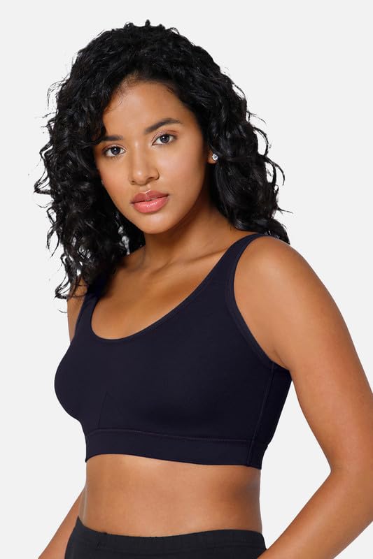 Image of Intimacy Active Sports Bra for Women Medium Coverage, Non-Wired, Non-Padded, Seamless, Stretchable Comfortable Support Activewear for Women