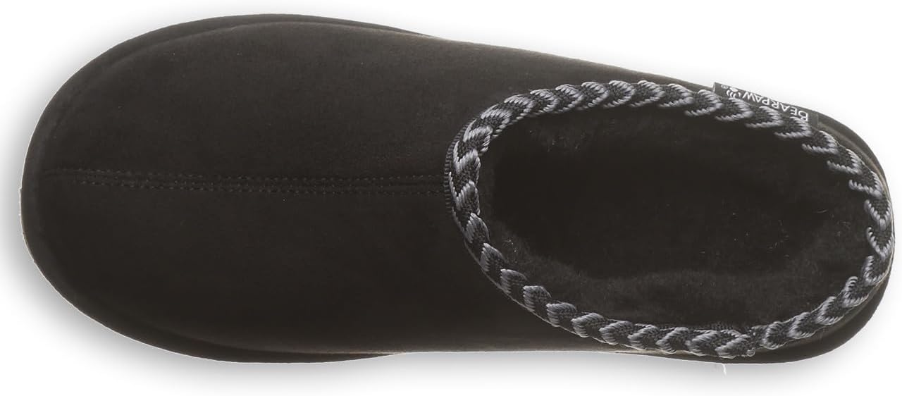 BEARPAW Women's Tabitha Vegan Black Size 6 | Women's Slippers | Women's Shoes | Comfortable & Light-Weight - Image 4