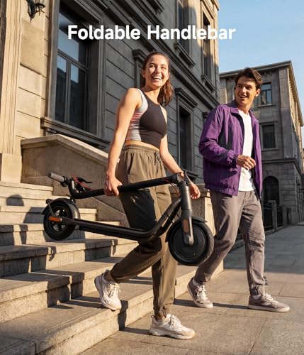 Image of NAVEE V25 /G5 Series Electric Scooter for Adults, 19 MPH &15.5-43 Miles, 600-1000W Motor, 10 inch Tires, Foldable Commuting E-Scooter with Dual Brake Suspension