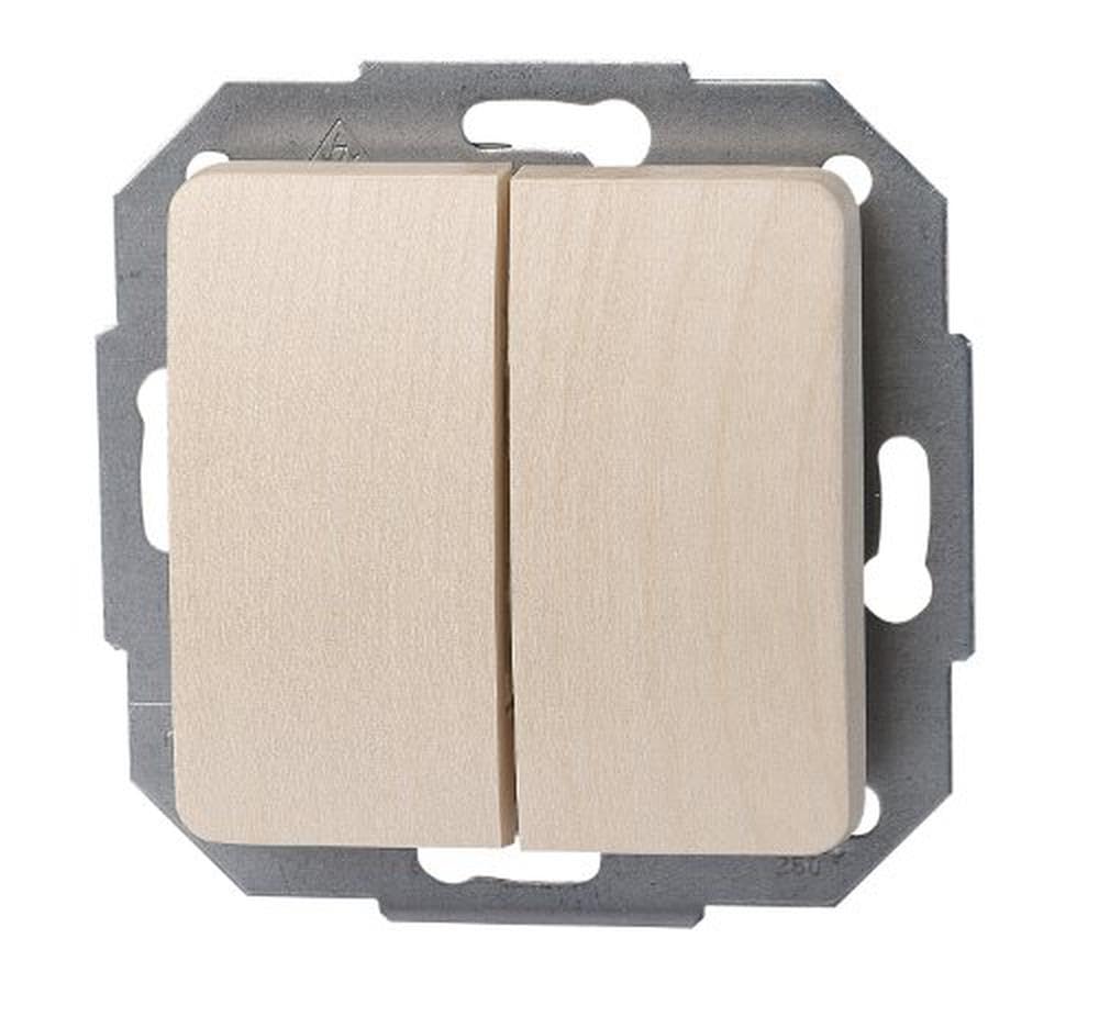 Kopp 618539084 Milano Ahorn Serien-Schalter