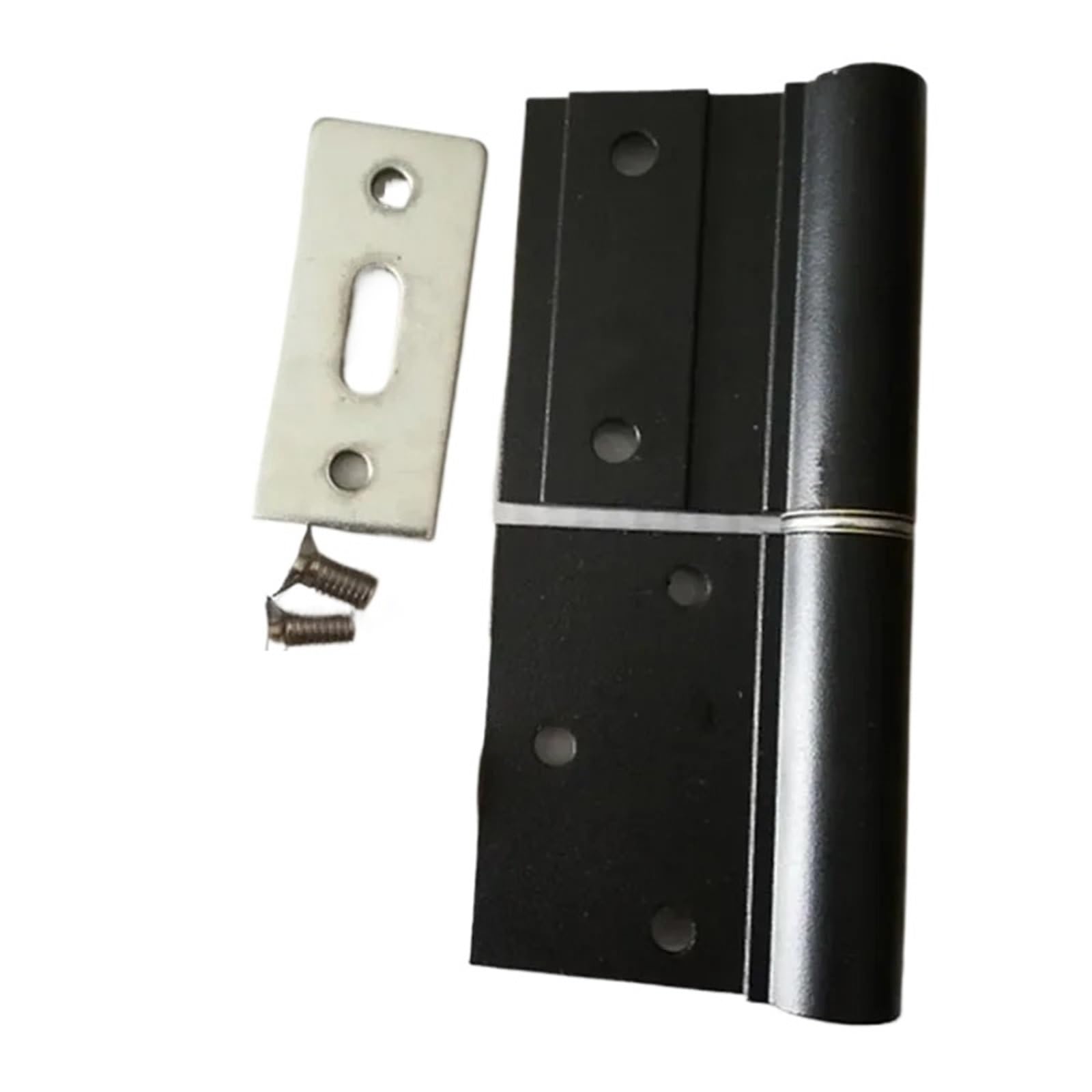 Kdhcvkz Black 4Pcs Wooden Door Aluminum Alloy Hinge Folding Detachable Hinge(Black)