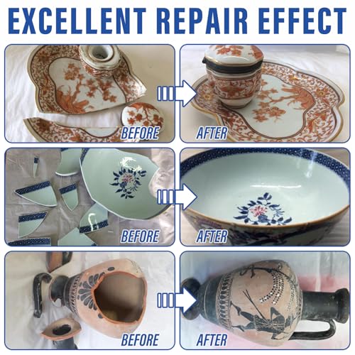 Smaphy CCG-001 Ceramic Glue, 30G Clear Ceramic Glue Repair thumb #2