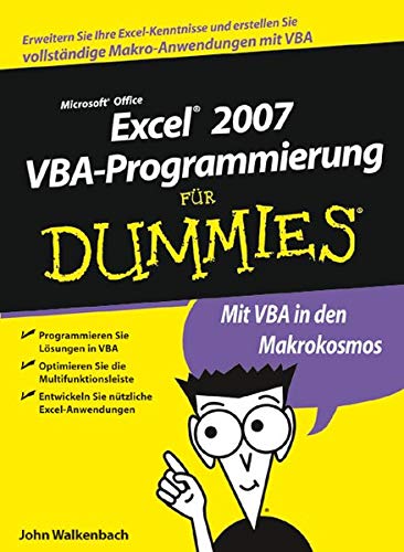 Excel 2007 VBA-Programmierung für Dummies Excel 2007 VBA-Programmierung für Dummies