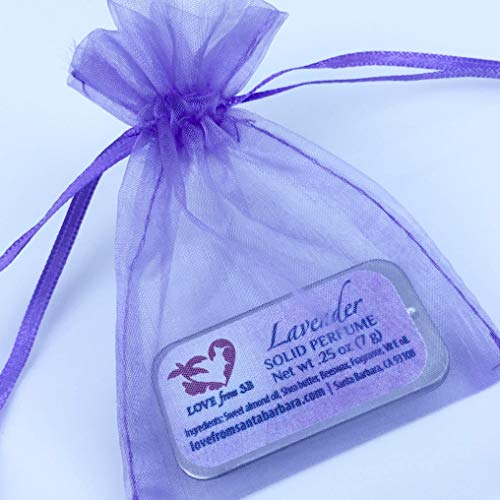 Love From Santa Barbara Compact Personal Lavender Solid Perfume thumb #1