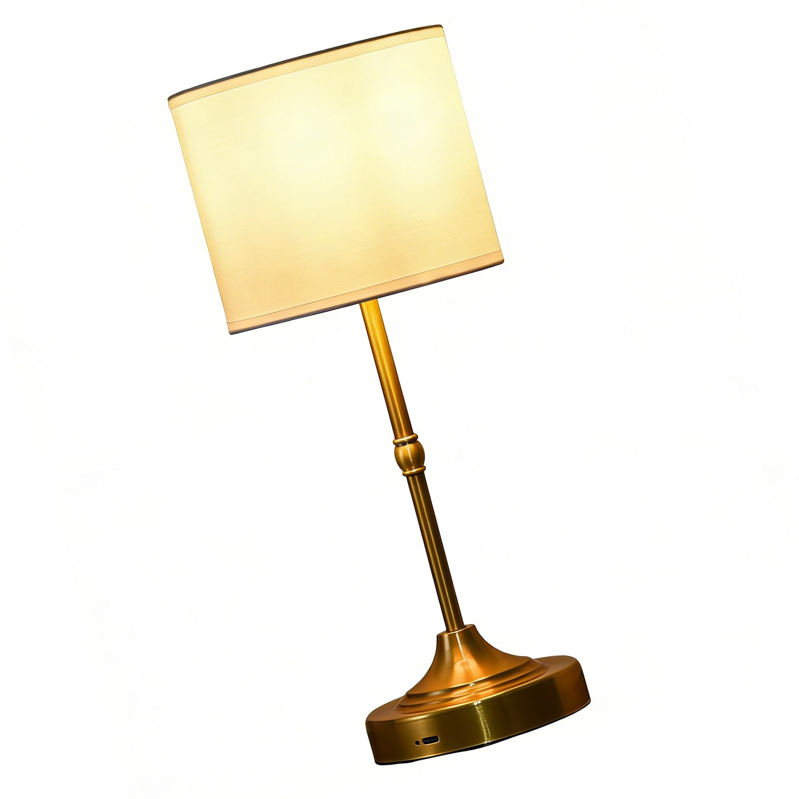 CAZSTYK Multifunctional Desk Lamp Rechargeable with Retro Dimmable Light Perfect for Study and Decor Bedside LED Lamp with Dimmer