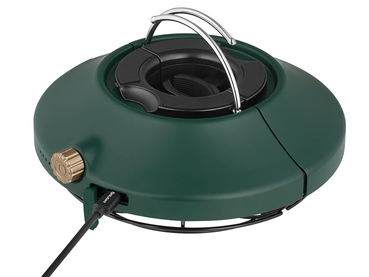 OLIGHT Haloop, Lámpara recargable para jardines y camping, Luz LED 360º (VERDE FORESTAL)