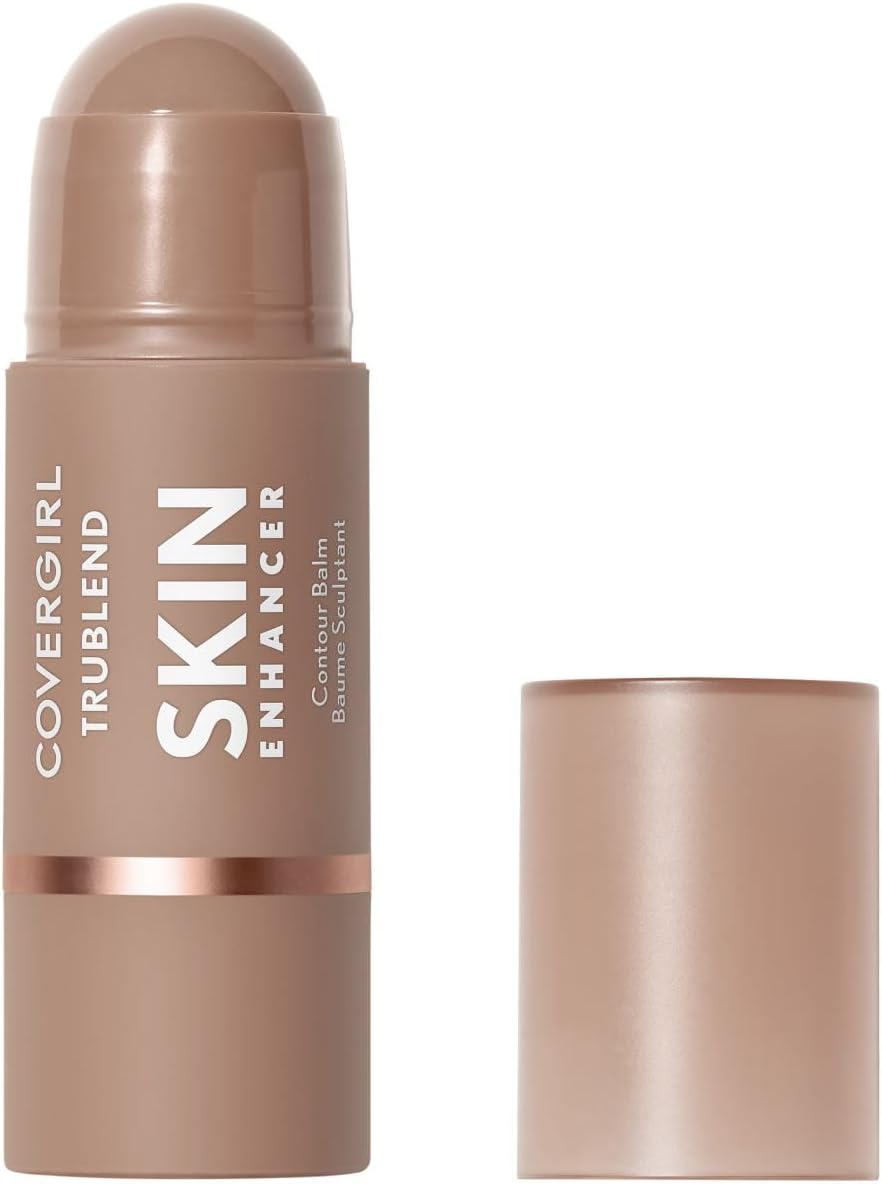 Trublend Skin Enhancer Contour Stick Balm, 110 Defined Contour, Vegan Formula, Easy to Use, Glides on Effortlessly, Non-Greasy, Doesn't Crease, 0.21oz