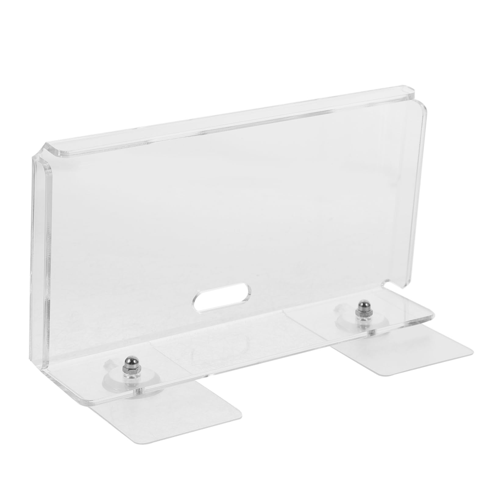 Happyyami Stylish Acrylic Wall-Mounted Camera Bracket No Drilling Required Floating Shelf for Security Cameras