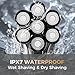 Ufree 7D Rotating Head Shaver for Bald Men, Magnetic Detachable Blades, IPX7 Waterproof Electric Razor, Head Face Beard Trimmer Grooming Kit with USB Fast Charge, Smart LED Display, Mens Gifts