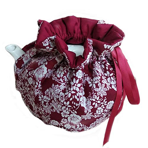 Cotton Tea Cozy, Vintage Decorative Dust Proof Teapot Cover with Insulation Pad to Keep Tea Warm, Kitchen Home Decro, for Mom, Wife, Friends