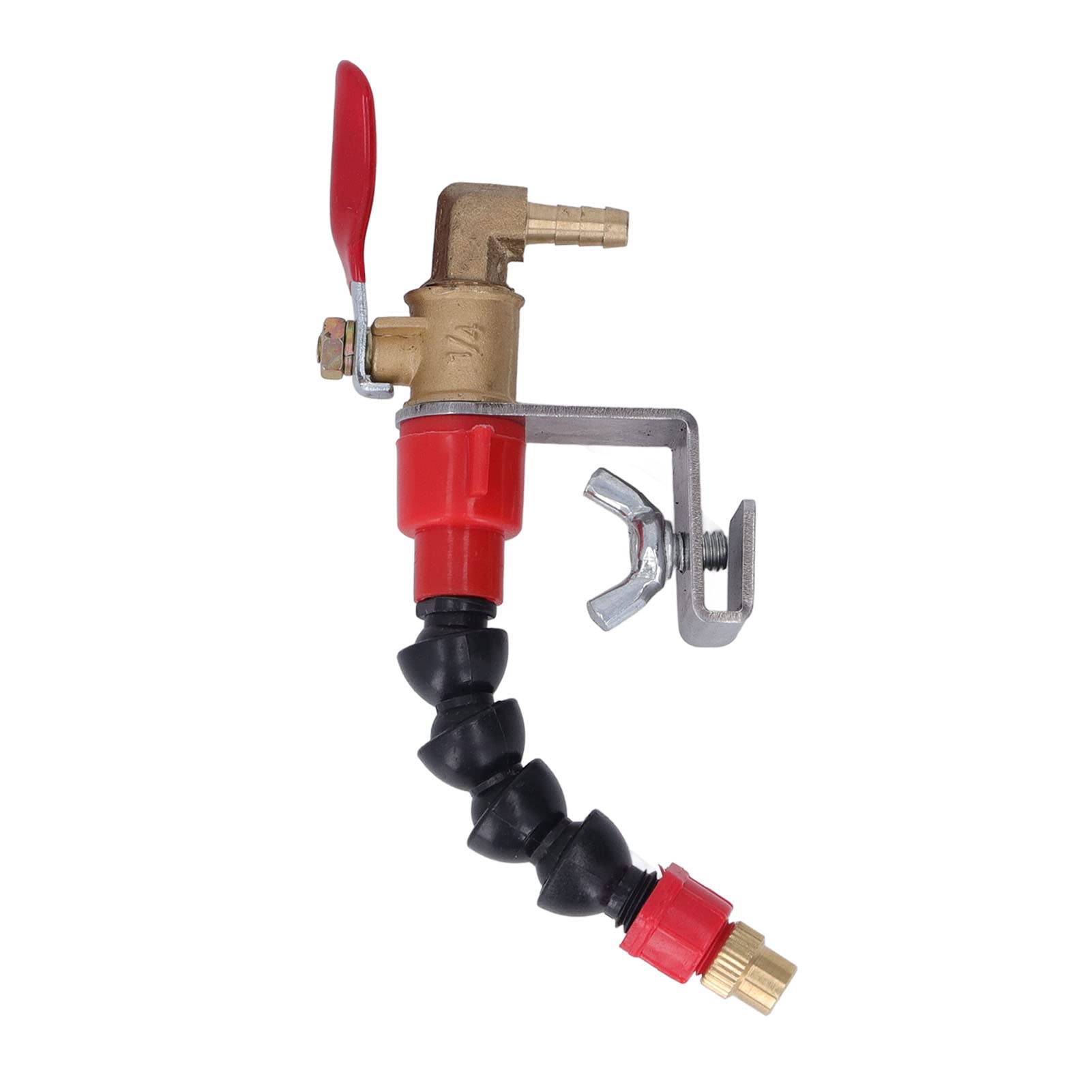 Dust Remover Sprayer, Stainless Steel Water Nozzle, Pure Copper Dust Collector with Bracket Construction, Ideal for Cutting Machine, Tile Cutting & Concrete Polishing