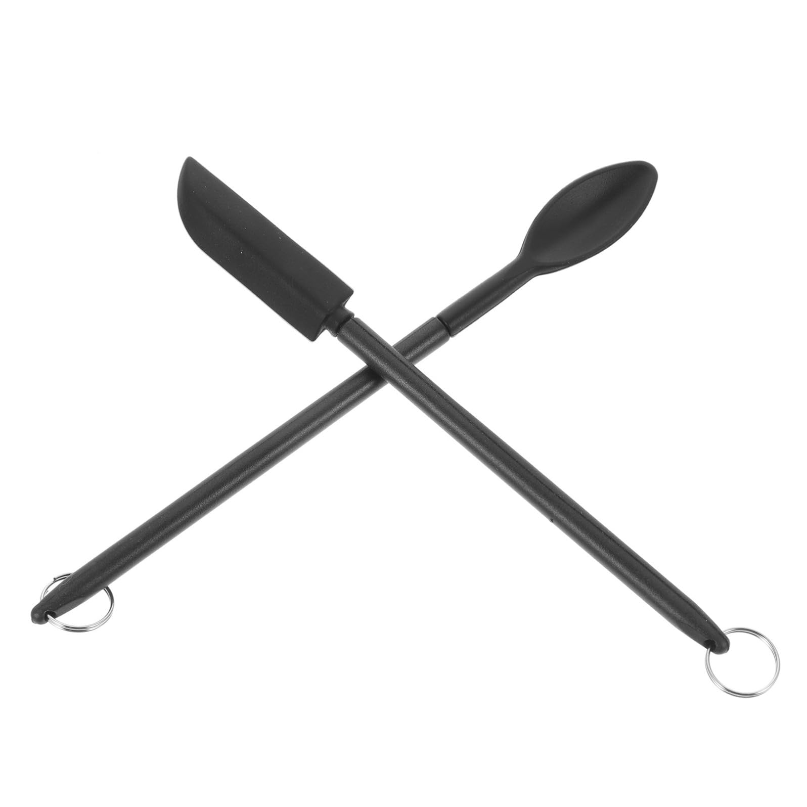 BESTOYARD Spatola in Silicone Leggera per Baking e Cosmetici, Mini Raschietto Pratico e Facile da Conservare, Utensile Versatile per Cucina e Trucco