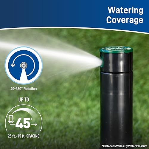 Orbit Watermaster 55461 Voyager 4-Inch Adjustable Pop-Up Gear Drive Sprinkler Head, 2-Pack by Orbit - Image 3