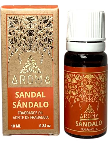 Aceite de Fragancia Sándalo Aroma Fragrances 10ml. - HOSTENATURA