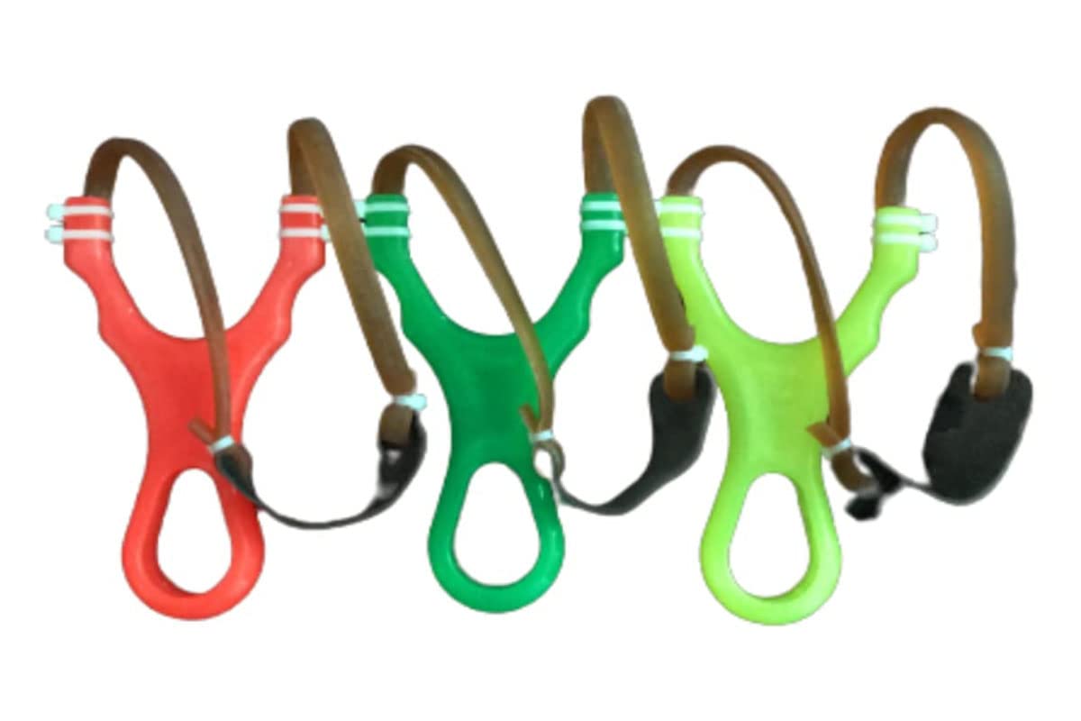 NOH Creations® Set of 3 Flat Rubber Slingshot Gulel, Catapult for Sports Gulel for Outdoor Games Strong Sling Shot Rubber for Perfect Aim Strong Grip Gift for Kids & Outdoor Toy (Color as per Stock) (B0C8GBCXV4) Amazon Price History, Amazon Price Tracker
