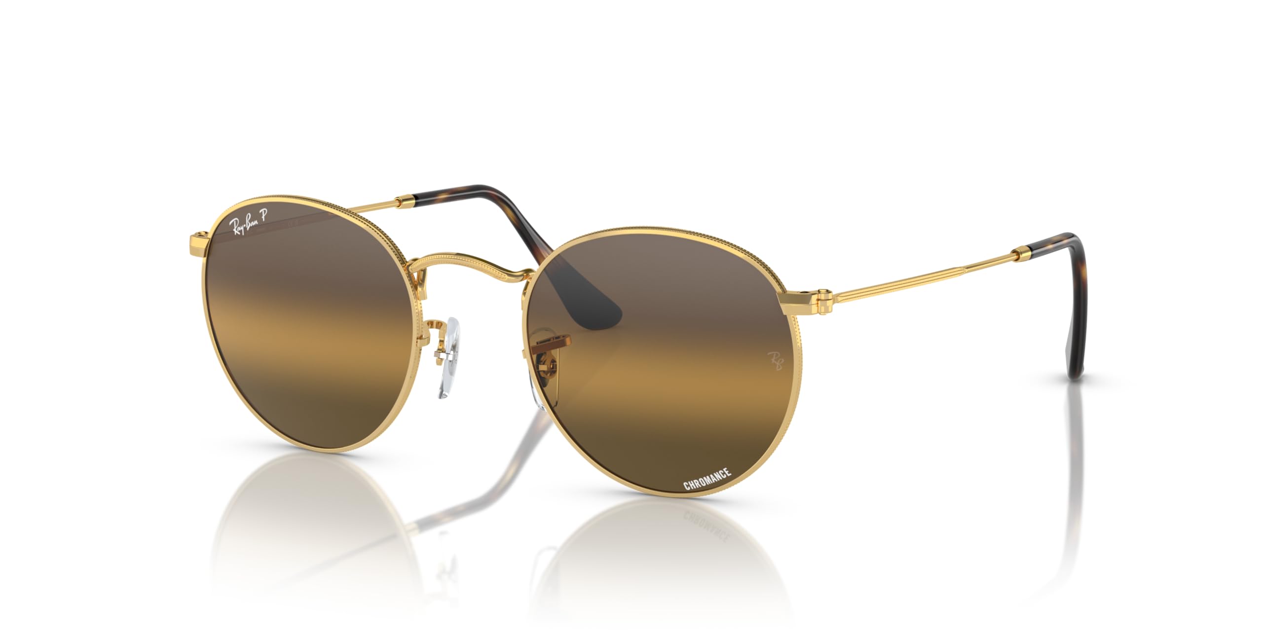 Ray-Ban Rb3447 Round Metal Sunglasses