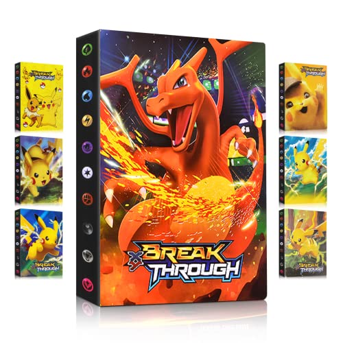 Raccoglitore Carte,Album di Carte, Porta Carte, Album di Carte collezionabili,30 Pagine - per 240 Carte