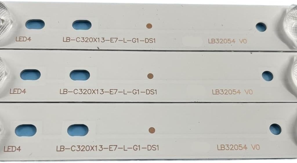 Compatible with SVJ320AK0 REV07 6 150106 SVJ320AK0 REV08 6 150403 SVJ320AG2 REV2 6 130307 Backlight Bar(15 Pieces 5TV)