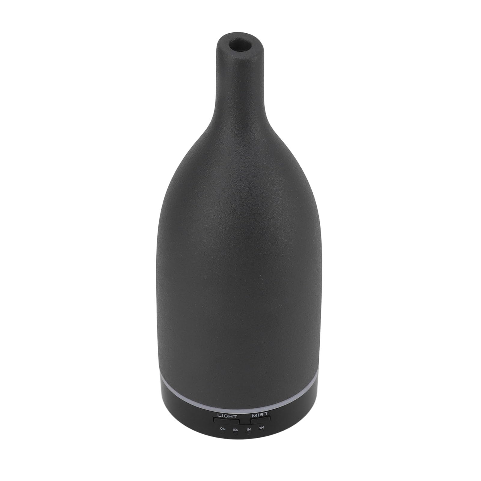 Dyfuzor Ceramiczny do Aromaterapii, Cichy Dyfuzor Olejków Eterycznych, Bezwodny, Automatyczny Dyfuzor Ultradźwiękowy, Chłodna Mgła, Dyfuzor Zapachowy do Domowego Biura (BLACK), CRYFOKTWH9AFNG48S-12