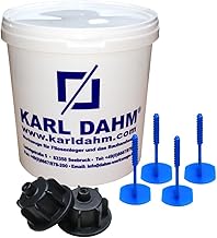 Karl Dahm Nivelliersystem Set für Terrassen Perfekt für die Verlegung im Außenbereich und auf Terrassen für Materialstärke von 10mm bis 30mm Art.Nr. 15588