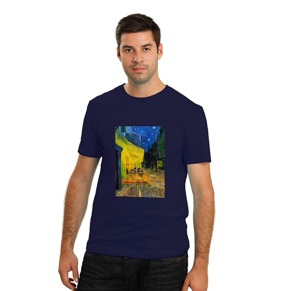 Montae Van Gogh Cafe Men's Graphic Tshirt