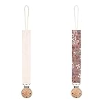 Baby Pacifier Holder for Boys and Girls, Teething Straps Unisex Design, Smoother Clip 100% Handmade Braided,