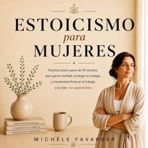 Estoicismo para Mujeres Audiolibro Por Mich&egrave;le Favarger arte de portada