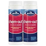 BioGuard ChemOut, 2 lb, Pack of 2, Neutralizes High Chlorine & Bromine Levels,...
