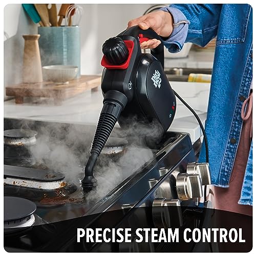 Dirt Devil 7-in-1 Handheld Steamer, Pressurized Steam Cleaner for Home Use, XL Water Tank, Includes Specialized Cleaning Tools, Portable Steam Cleaner for Bathroom, Clothes, Furniture and More image 6