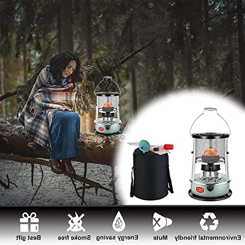 Boboni Lightweight And Portable Kerosene Heaters, Non Electric Heater, Kerosene Space Heaters,Indoor/Outdoor Emergency Heater,Adjustable Height Kerosene Stove,12.99X18.11In #TOP7
