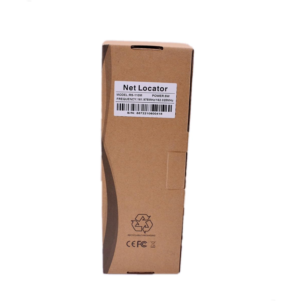 RS110M Localizzatore Rete Da Pesca Alta Precisione Ricezione Veloce Posizionamento GPS Impermeabile 5W 15 Giorni Standby Boa AIS Tracker Barca Accessorio
